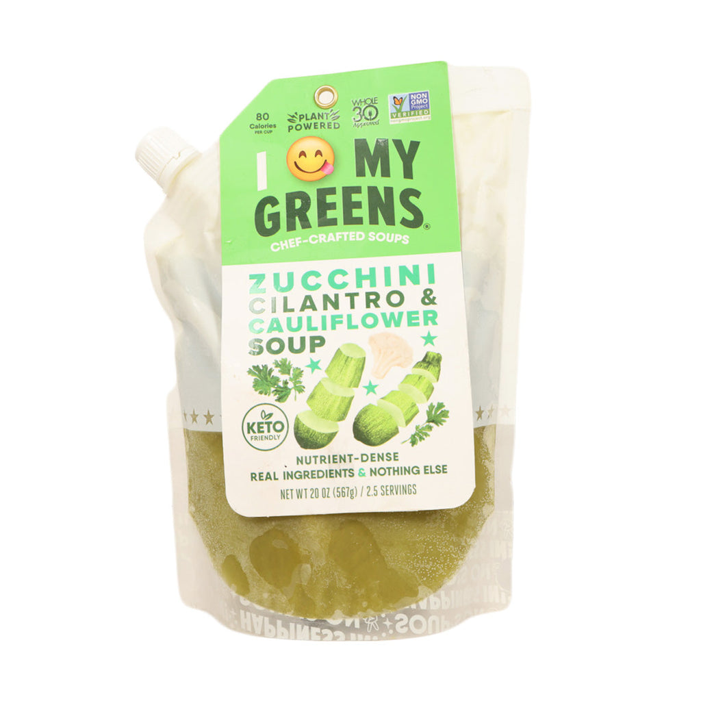 IEATMYGREENS 蔬菜湯 - 意大利青瓜, 香菜, 椰菜花  (567g)