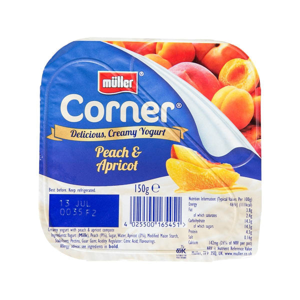 MULLER Corner蜜桃杏桃乳酪  (136g)