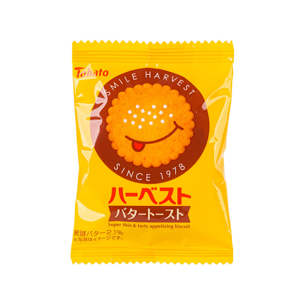 TOHATO Harvest Biscuit - Butter Toast Flavor  (4pcs)