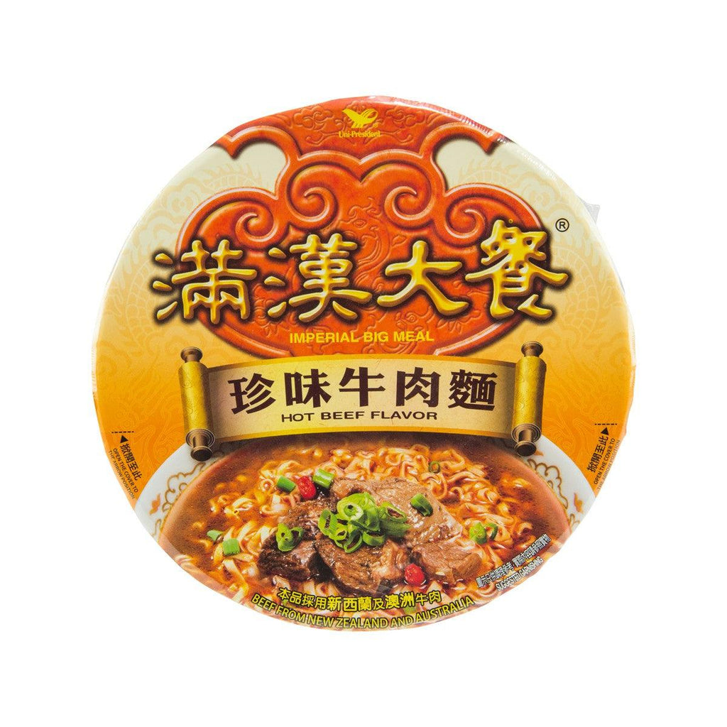 UNI PRESIDENT Imperial Big Meal Hot Beef Flavor  (187g) - city'super E-Shop