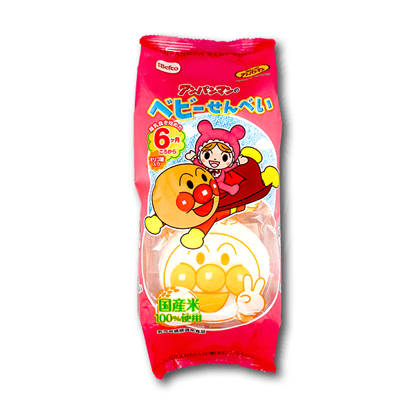 KURIYAMA 麵包超人嬰兒米餅  (27g)