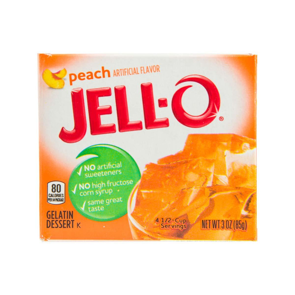 Jell-O 明膠混合甜點 - 桃子口味 (85g)