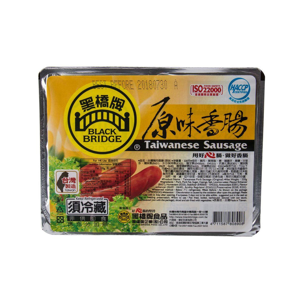 黑橋台灣香腸(220g)