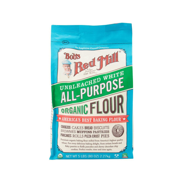 BOB'S RED MILL 有機未經漂白白麵粉  (2.27kg)