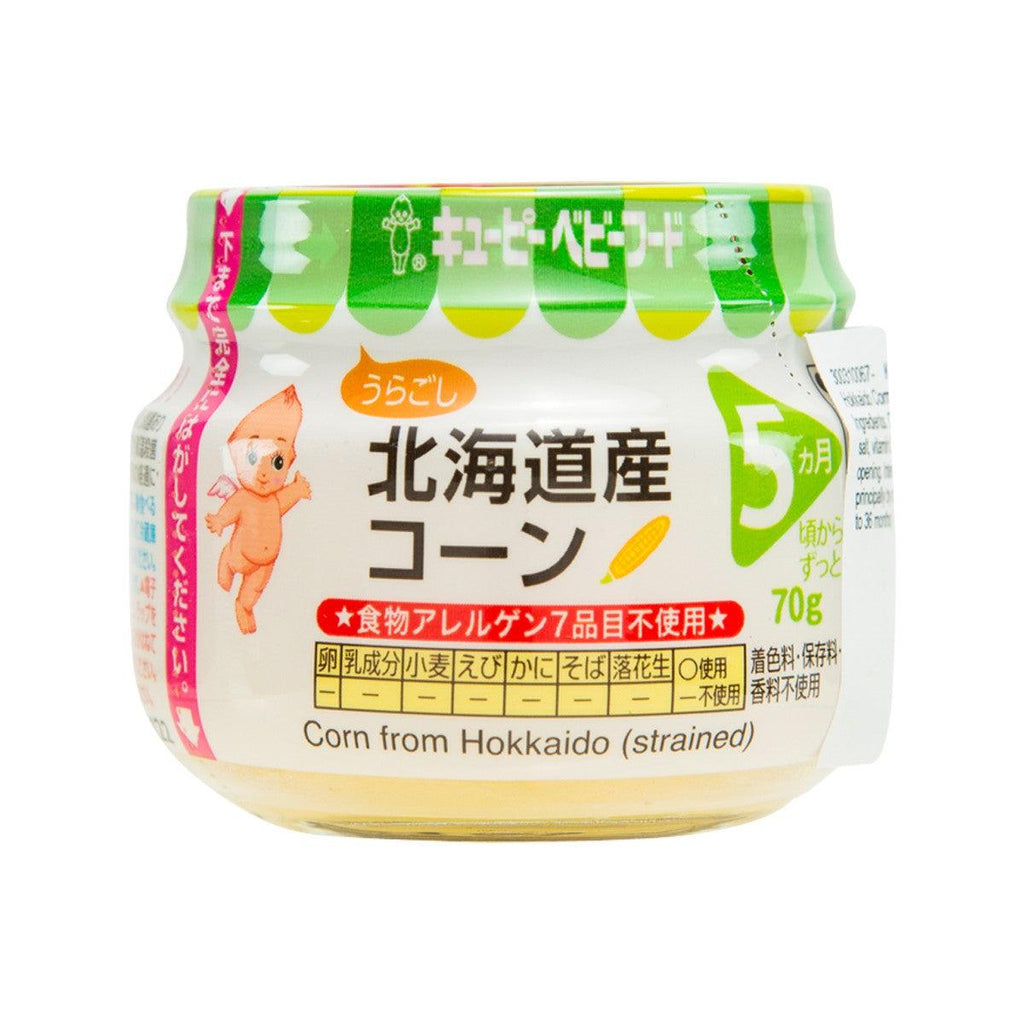 丘比 嬰兒食品 - 北海道玉米糊  (70g)