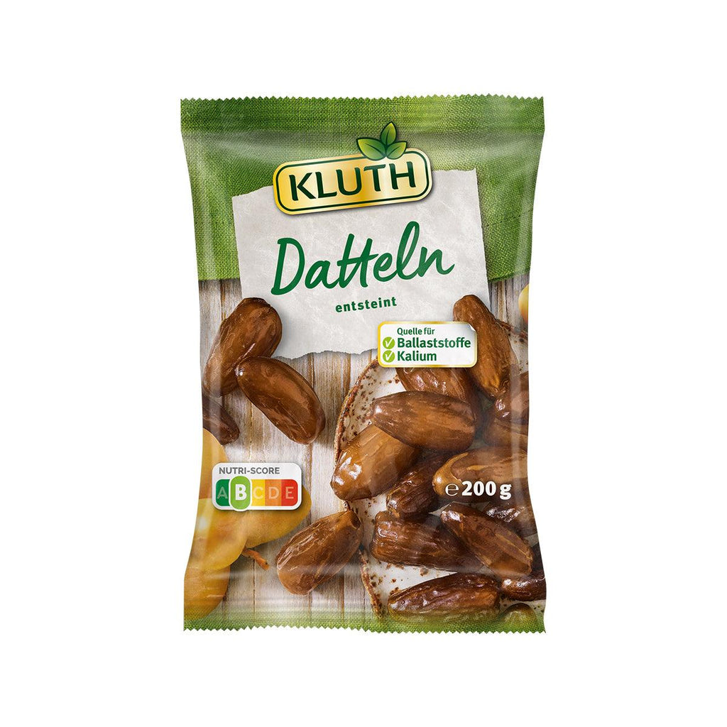 KLUTH Raw Dates, Dried Pitted Extra Large  (200g)