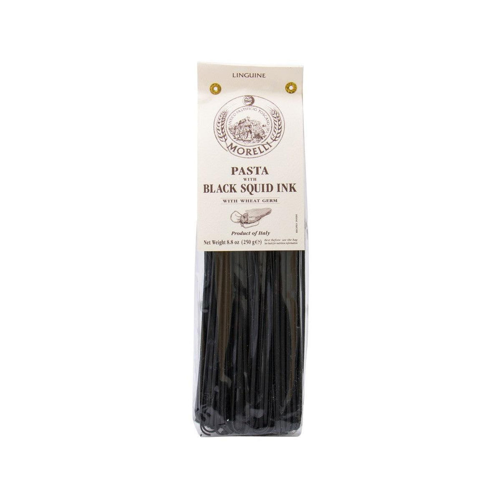 Morelli 黑墨魚汁小麥胚扁麵 (250g)