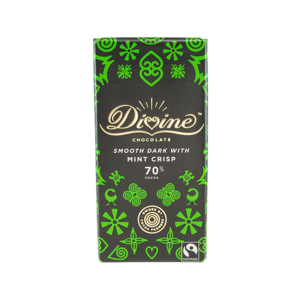 DIVINE 薄荷70%黑朱古力  (90g)