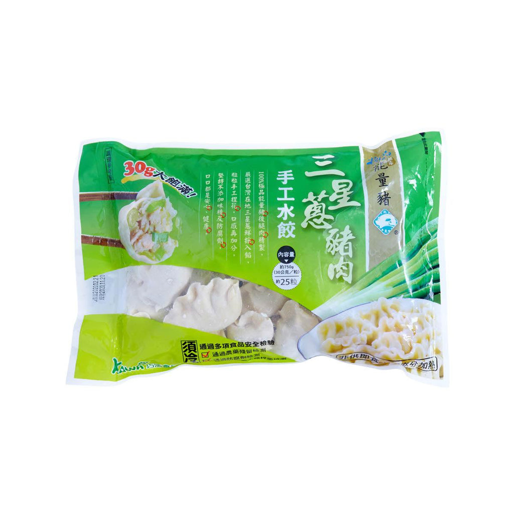 巧活 三星蔥豬肉手工水餃  (735g)