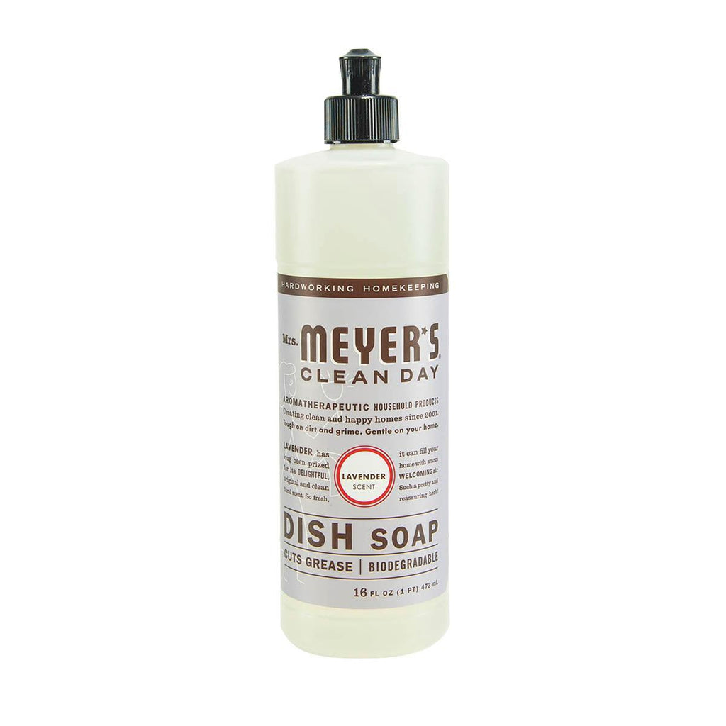 MRS. MEYERS 洗潔精-薰衣草  (16fl oz)