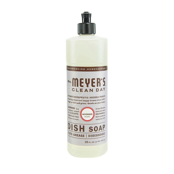 MRS. MEYERS 洗潔精-薰衣草  (16fl oz)