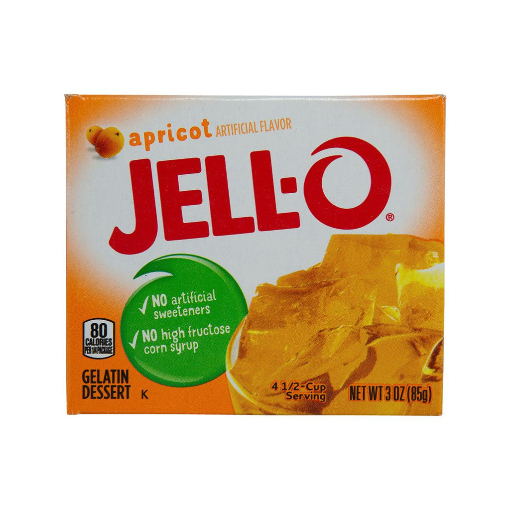 JELL-O 杏桃味果凍粉  (85g)