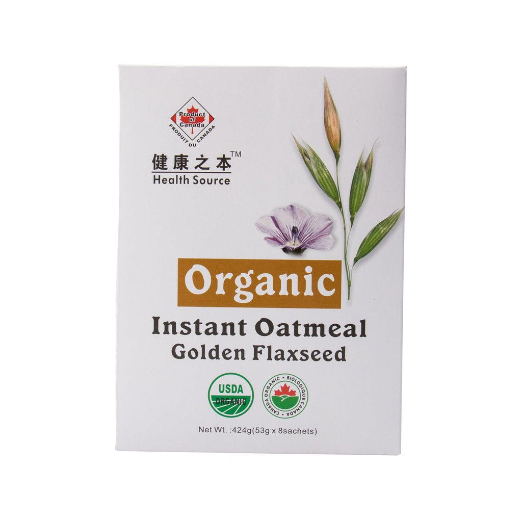 Health Source 有機即食黃金亞麻籽燕麥片(424g)
