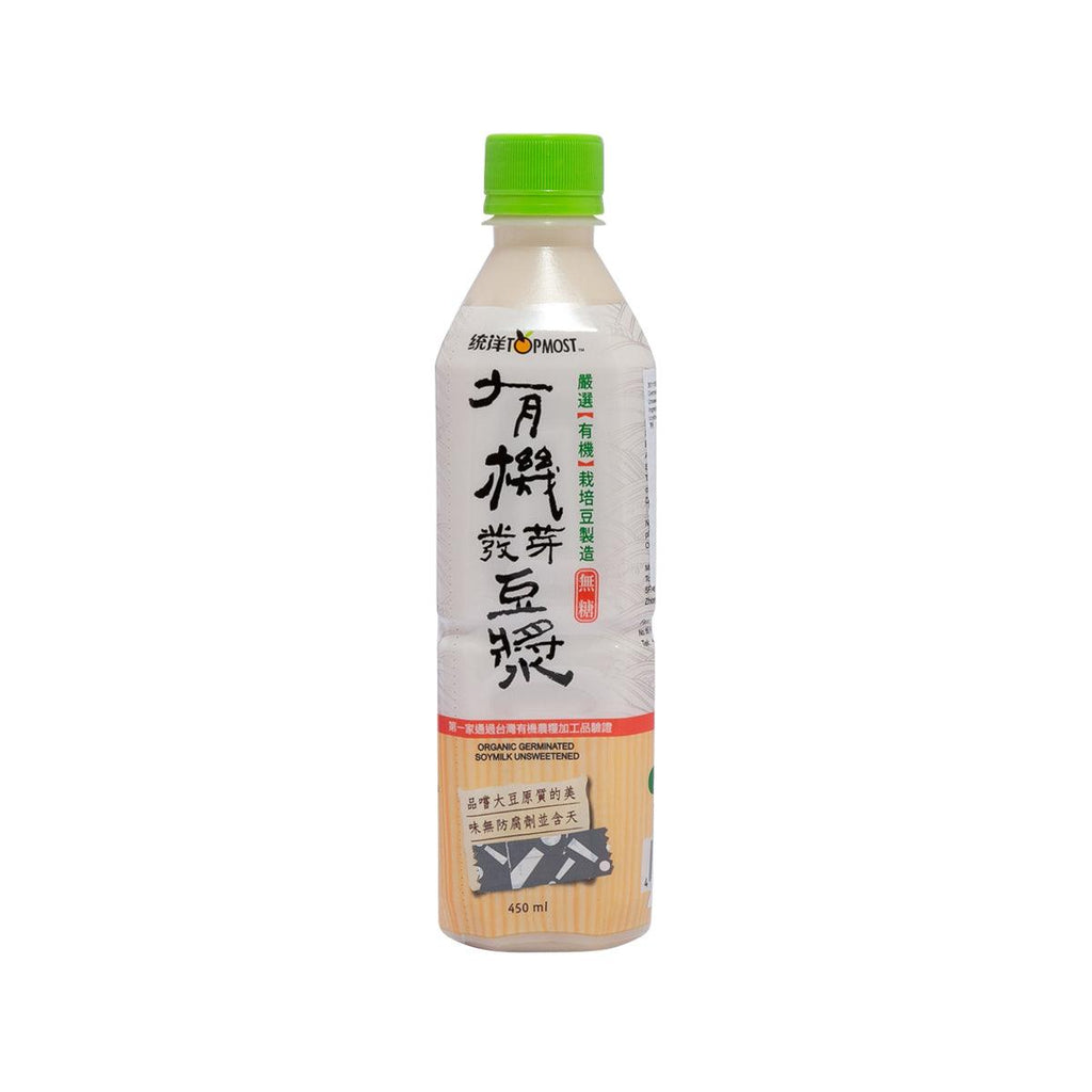 TOPMOST Organic Germinated Soymilk - Unsweetened  (450mL) - city'super E-Shop