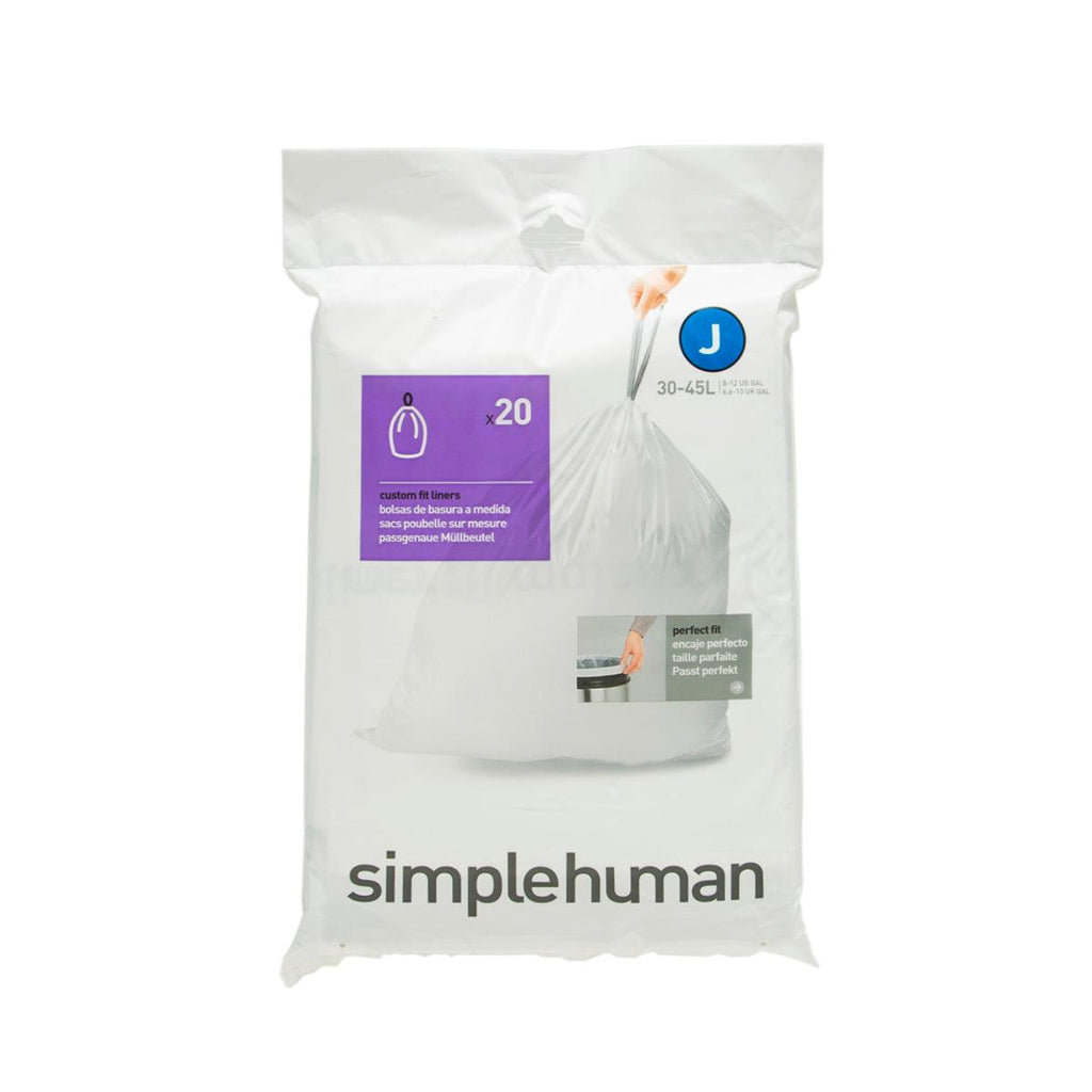 SIMPLEHUMAN 垃圾袋(垃圾桶-J專用)38-40公升-20個裝  (20pcs)