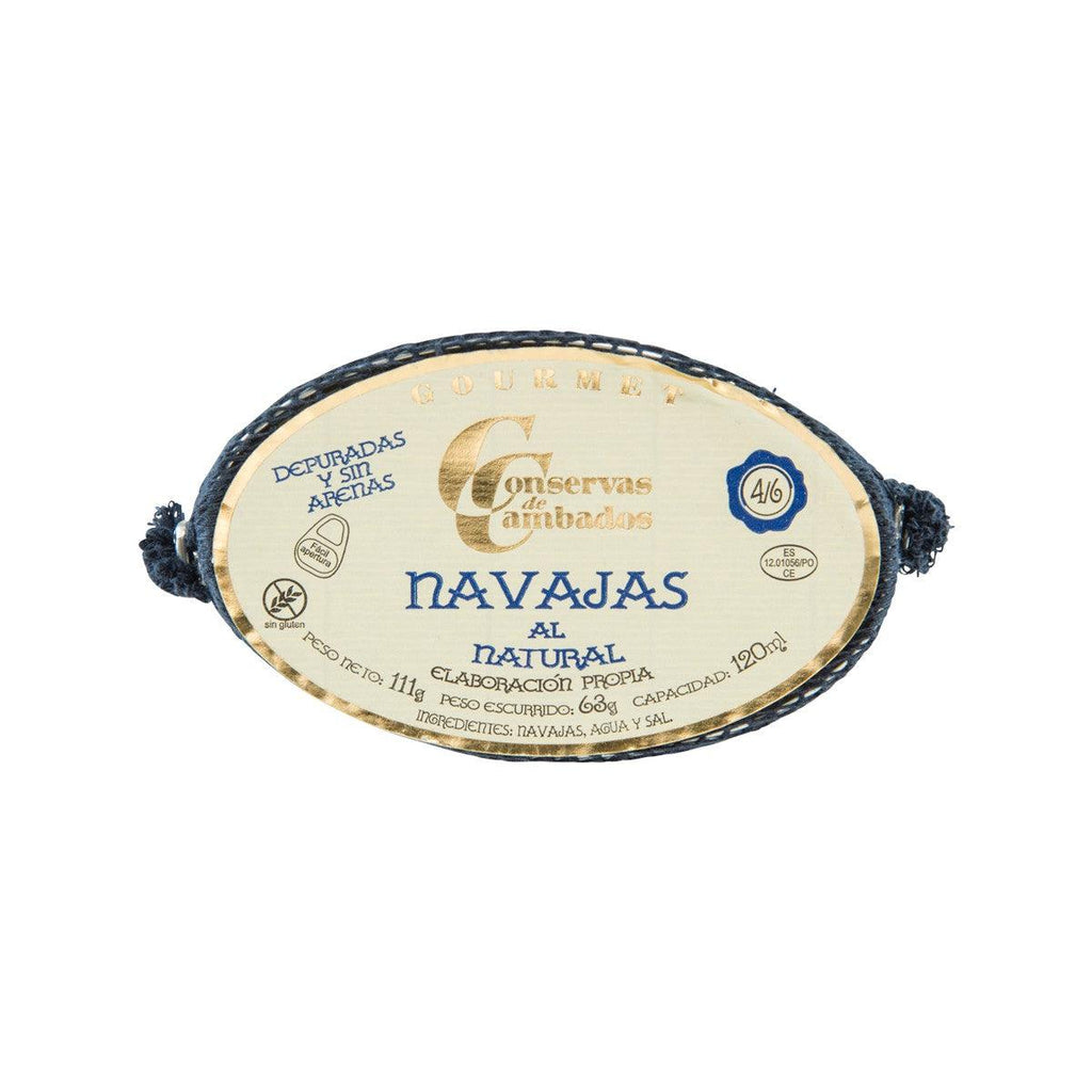 CONSERVAS DE CAMBADOS 鹽水蟶子  (111g)