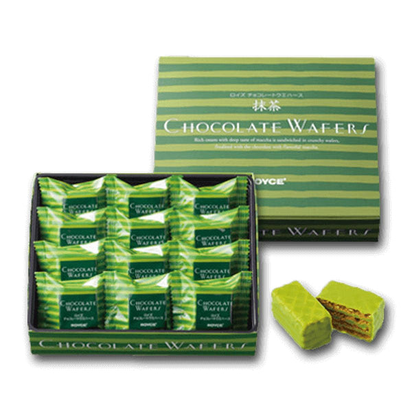 ROYCE' 巧克力威化 - 抹茶忌廉  (12pcs)