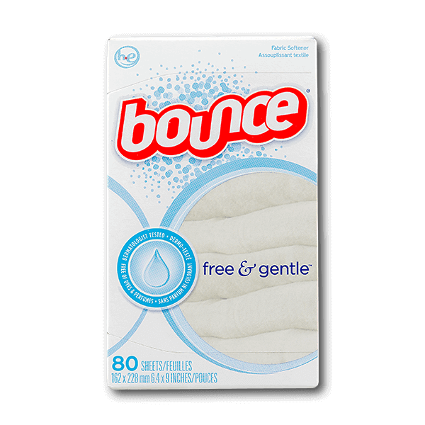BOUNCE 乾衣機柔順紙無味-80張