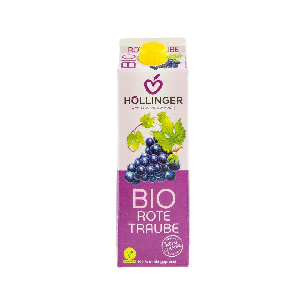 HOLLINGER Organic Red Grape Juice  (1L)