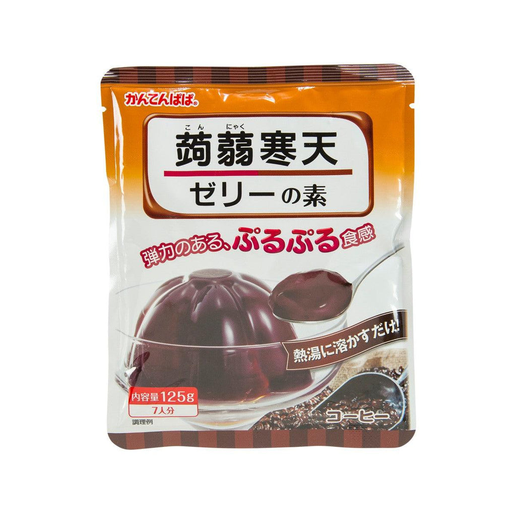 伊那食品 寒天爸爸 蒟蒻寒天啫喱粉 - 咖啡味  (125g)