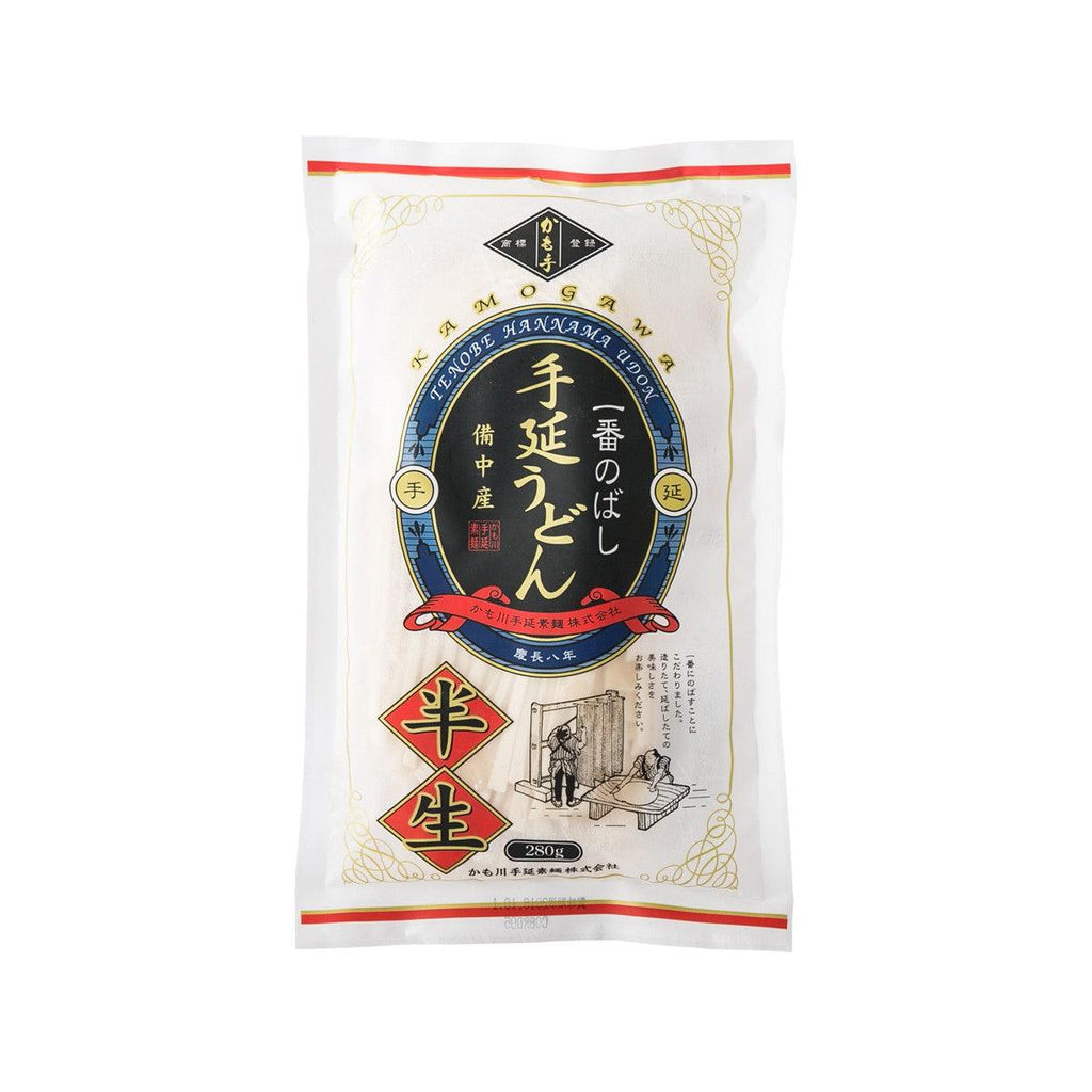 鴨川手延素麵 手造半生烏冬  (280g)