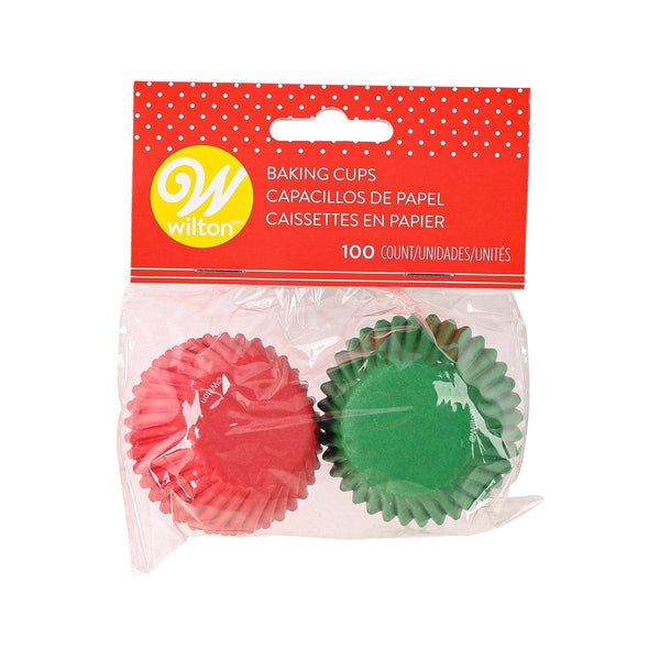 WILTON Backing Cups - Red & Green  (100pcs) - city'super E-Shop