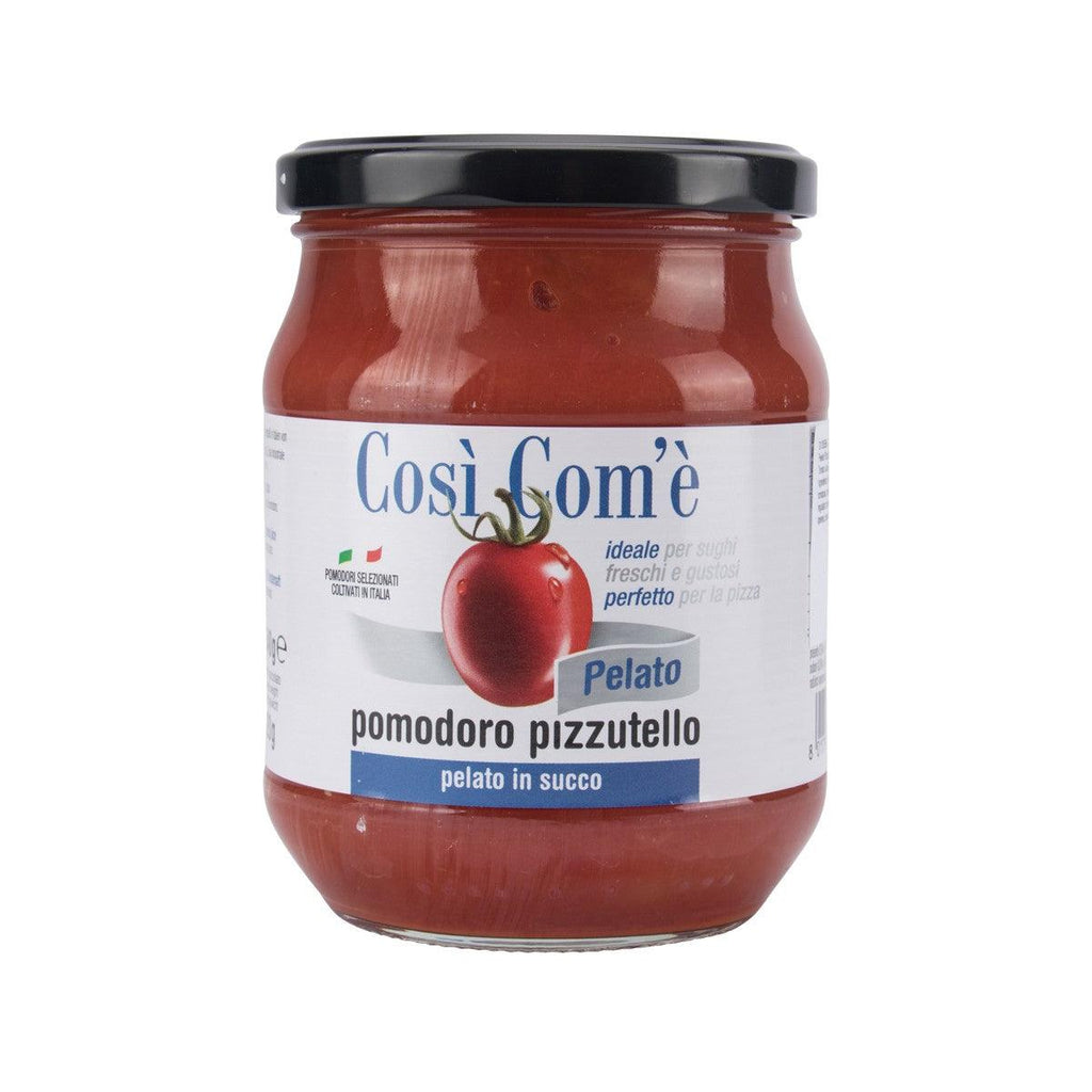 Cosi Come 去皮整個 Pizzutello 番茄番茄汁（540 克）
