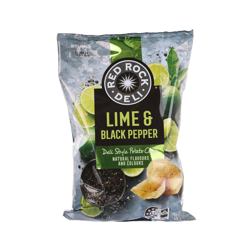 澳洲“樂脆” 青檸黑胡椒味薯片  (165g)