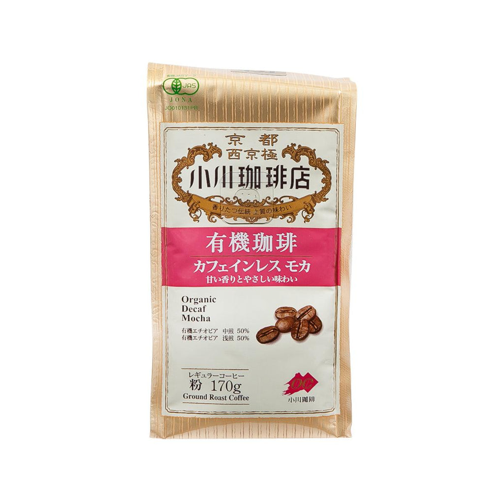 小川珈琲 無咖啡因焙炒咖啡粉  (140g)