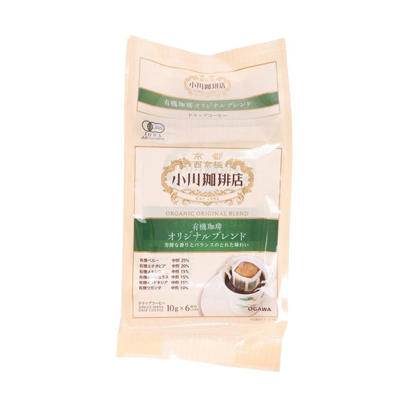 小川珈琲 有機濾泡式原味咖啡  (60g)