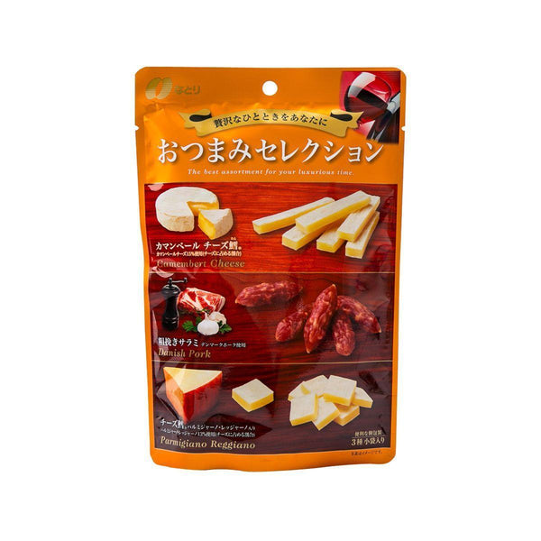 Natori 起司零食配鱈魚和薩拉米零食精選（63g）