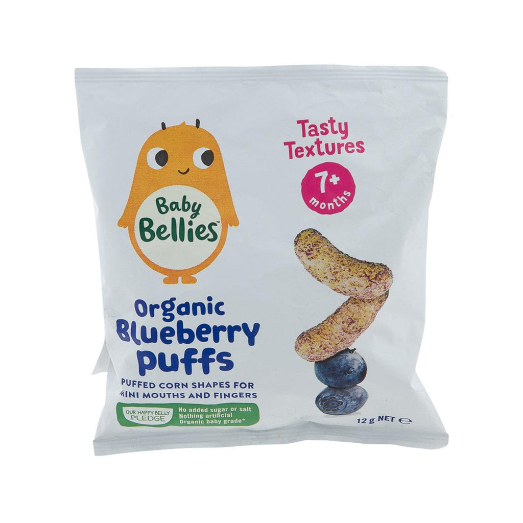 LITTLE BELLIES 有機藍莓兒童泡芙  (12g)