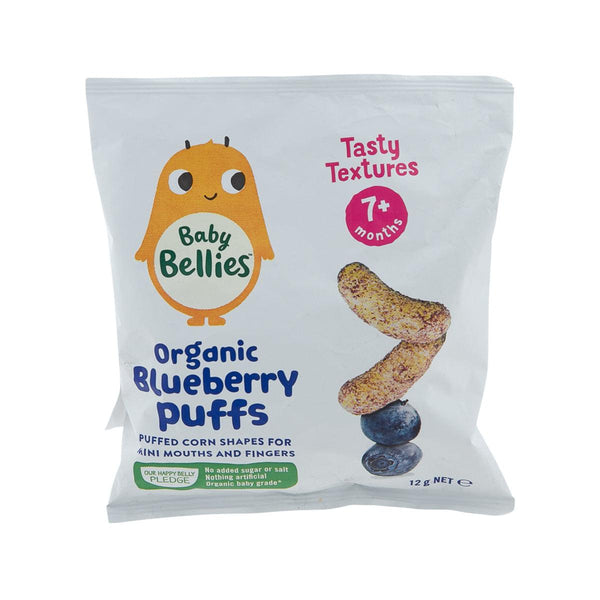 LITTLE BELLIES 有機藍莓兒童泡芙  (12g)