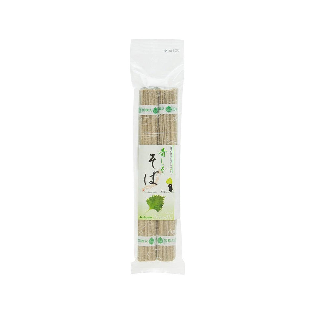 AOSHISO Green Perilla Soba Buckwheat Noodle  (180g)
