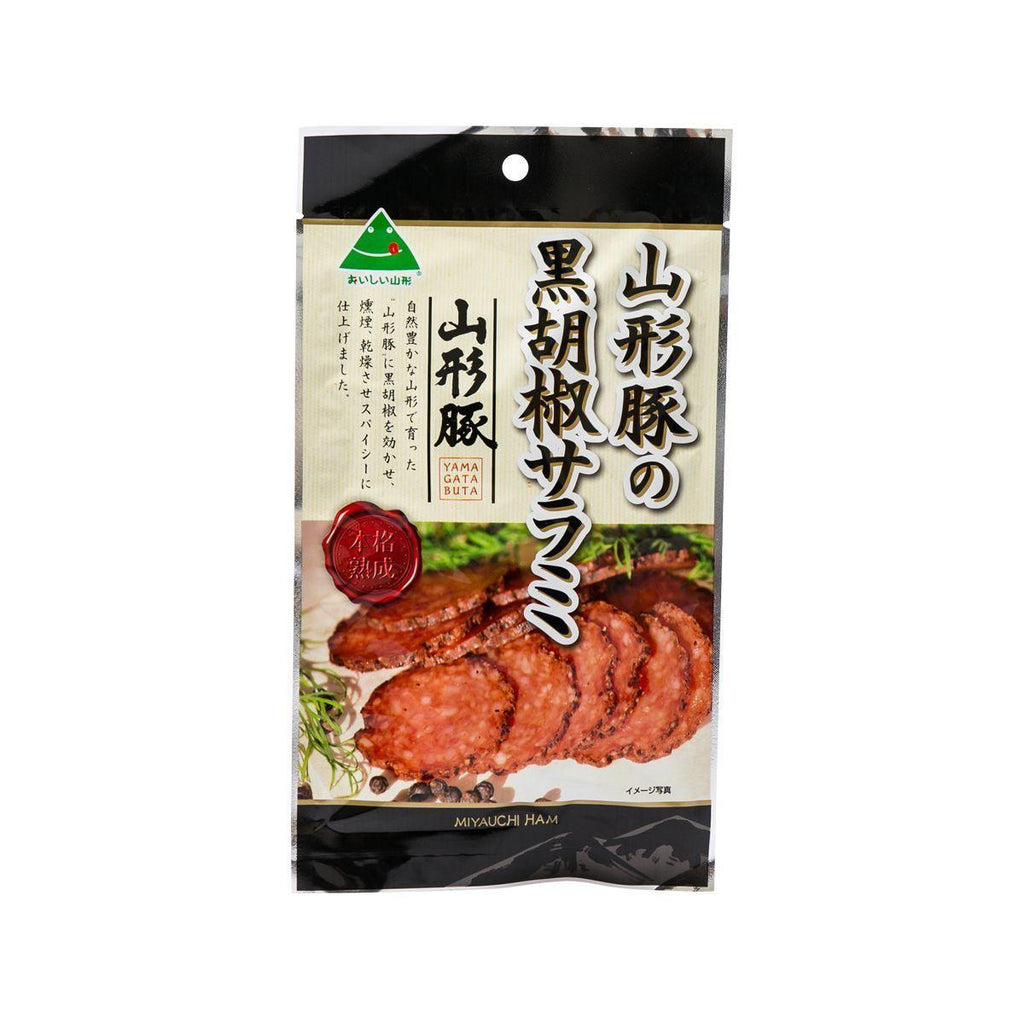 MIYAUCHI HAM 山形豬黑胡椒莎樂美腸  (55g)