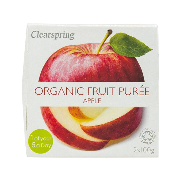 CLEARSPRING 有機蘋果蓉  (2 x 100g)