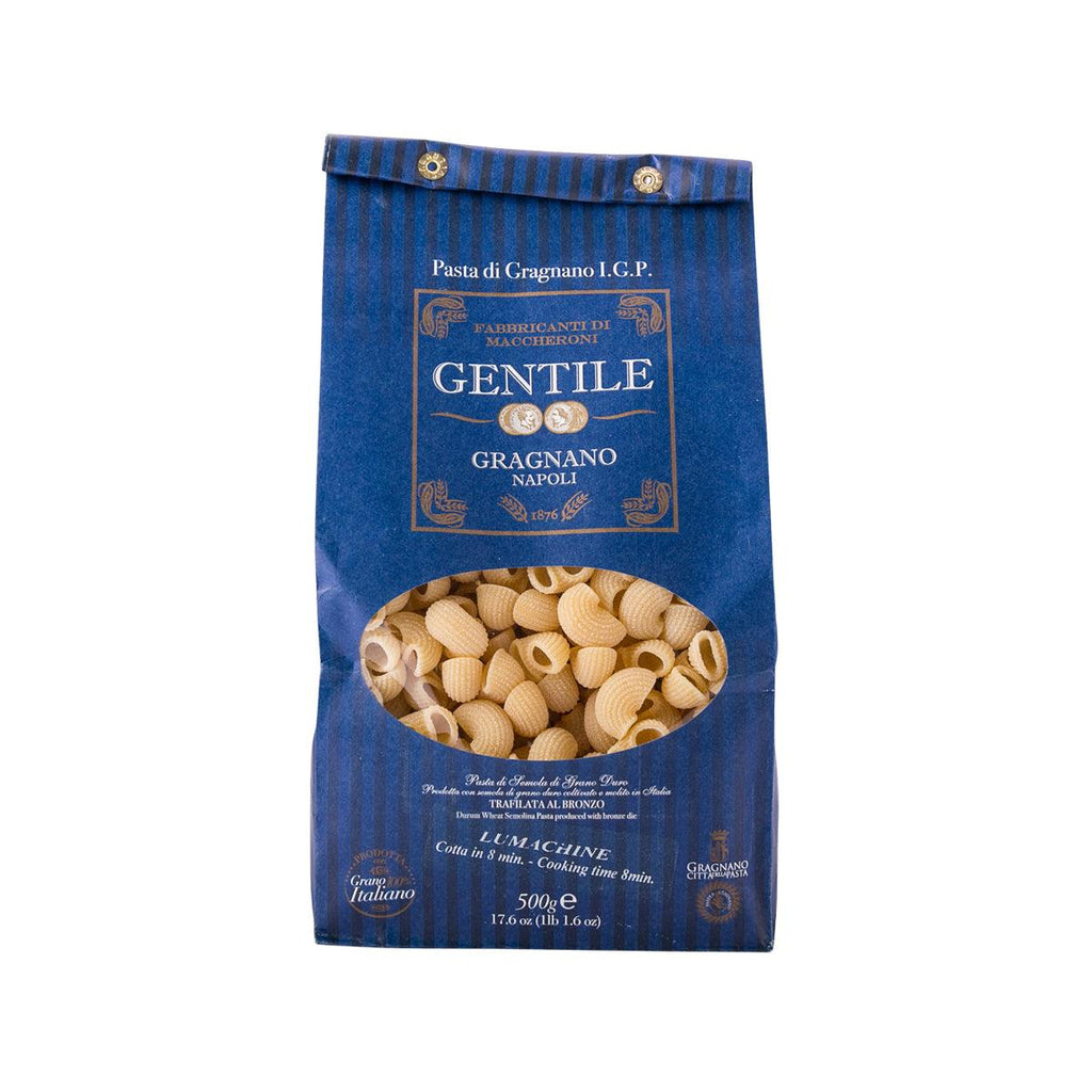 GENTILE Artisanal Pasta di Gragnano IGP - Lumachine  (500g)