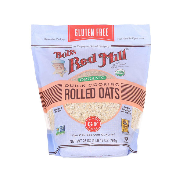 BOB'S RED MILL 無麩質有機快熟燕麥片  (794g)