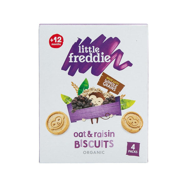 LITTLEFREDDIE 有機葡萄乾燕麥餅乾 (十二個月以上)  (100g)