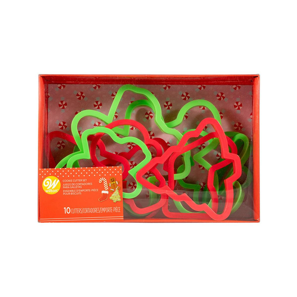 WILTON 聖誕曲奇膠模套裝  (10pcs)