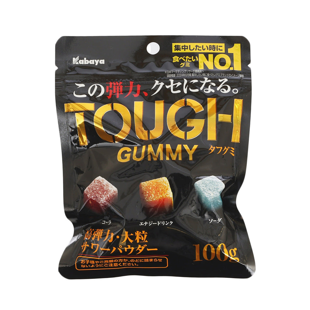 KABAYA Tough軟糖 - 可樂, 能量飲料, 梳打  (100g)