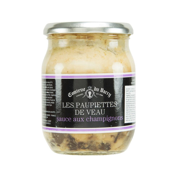 COMTESSE DU BARRY 蘑菇汁小牛肉卷  (500g)
