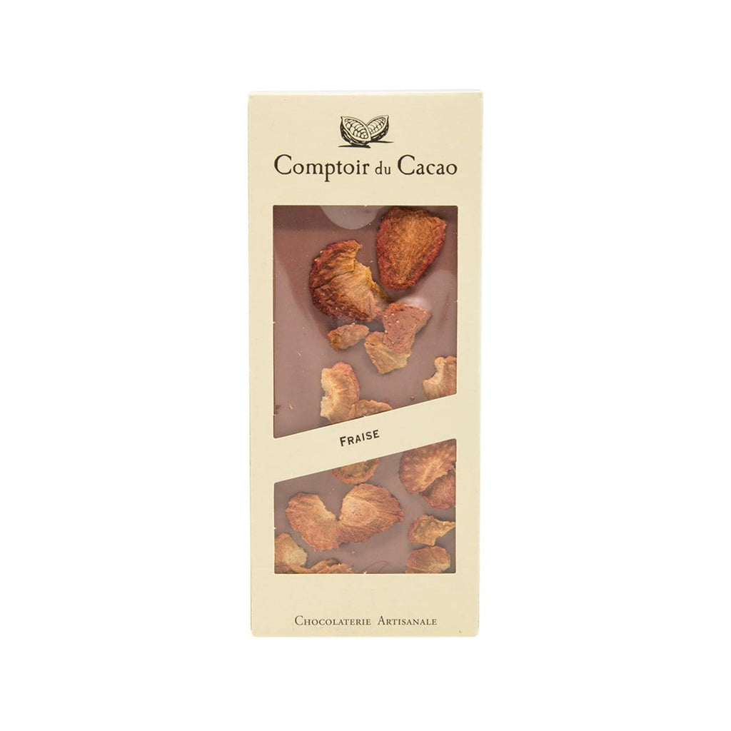 COMPTOIR DU CACAO 紅寶石朱古力 - 士多啤梨  (90g)