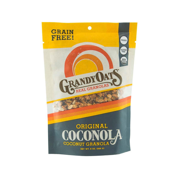 GRANDYOATS 有機無麩質椰子片雜果仁早餐 - 原味  (255g)