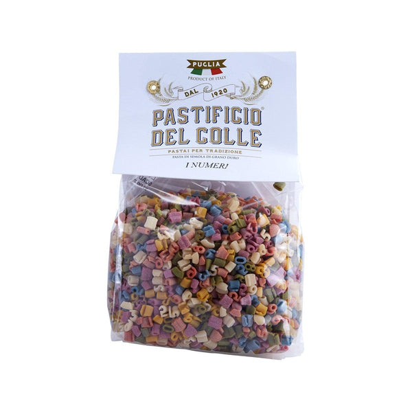 PASTIFICIO DEL COLLE 彩色數字型粉  (500g)