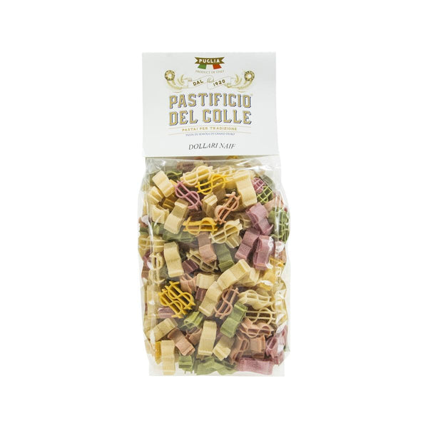 PASTIFICIO DEL COLLE 彩色貨幣符號意大利粉  (500g)