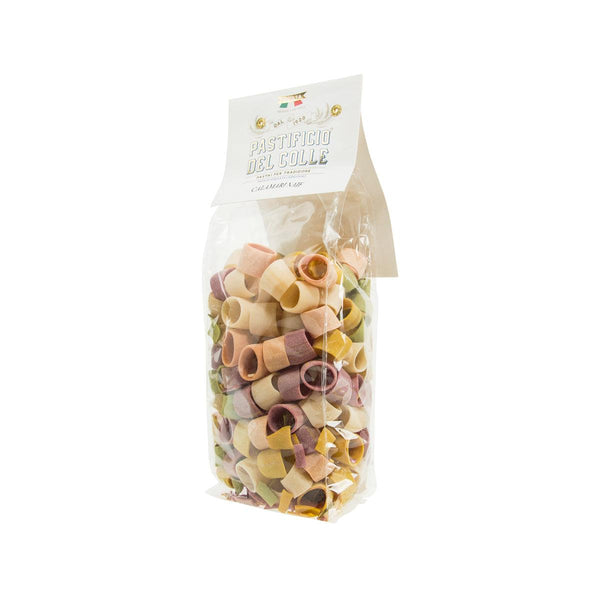 PASTIFICIO DEL COLLE 彩色粗卷形意大利粉  (500g)