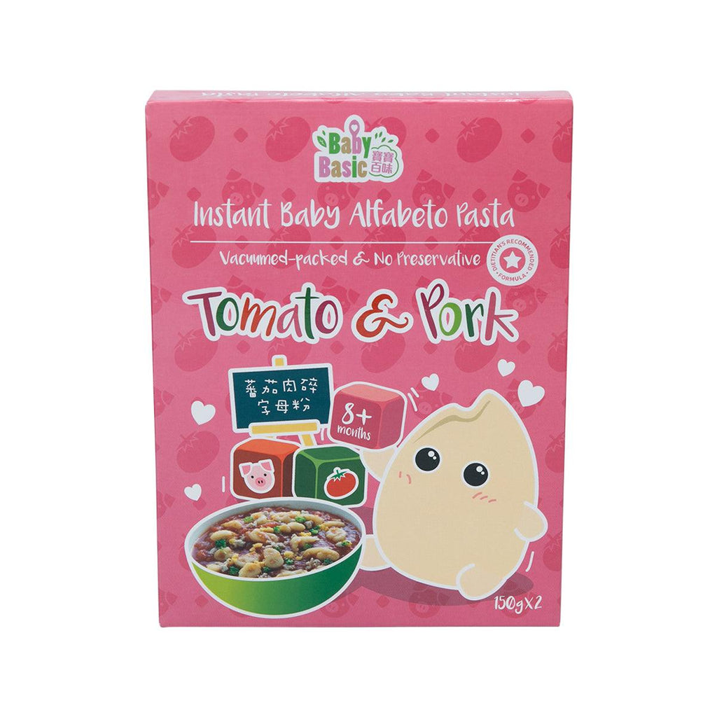 寶寶百味 即食BB字母粉 - 蕃茄肉碎 [36個月以下]  (2 x 150g)