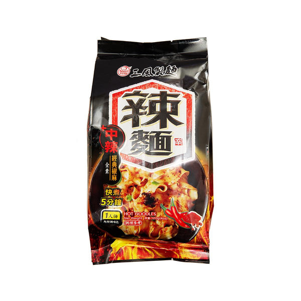SHAN FENG 辣麵 - 經典椒麻波浪寬麵  (120g)