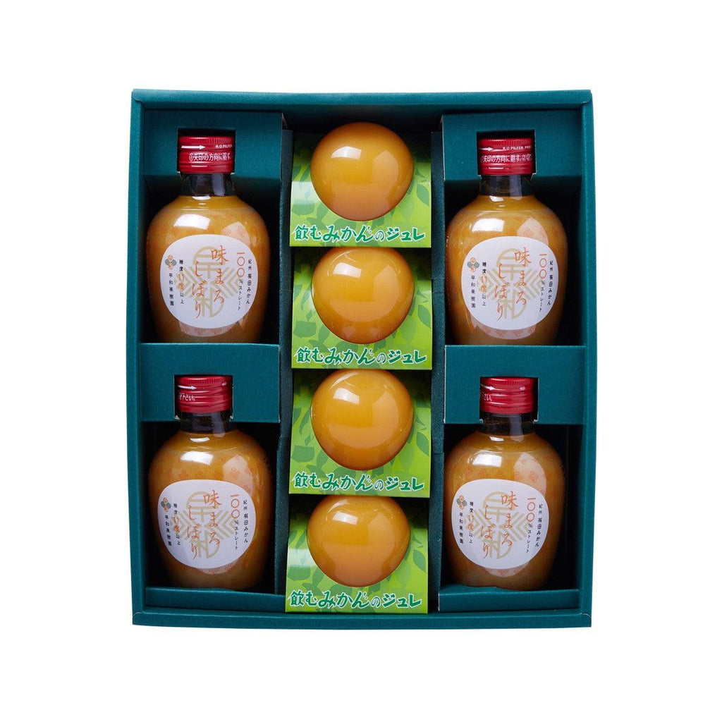 早和果樹園 禮盒裝 (蜜柑汁, 蜜柑啫喱)  (4 x 90g + 4 x 180mL)